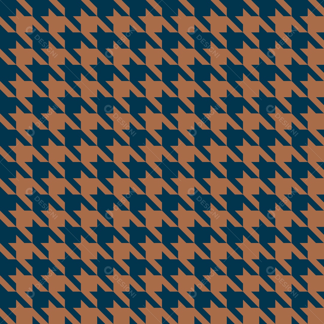 Padrão Houndstooth Vetor EPS
