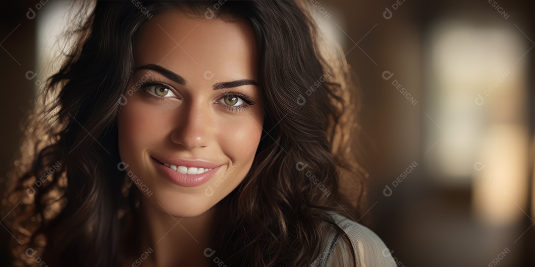 Linda jovem encantadora posando