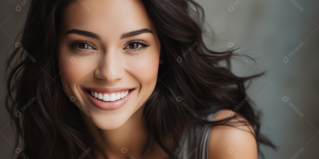 Linda jovem encantadora posando