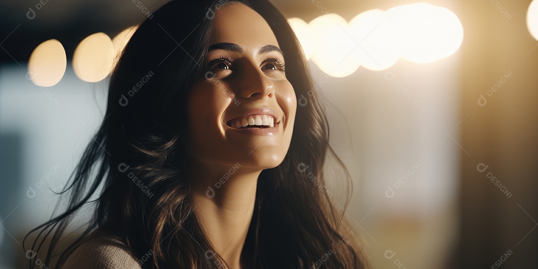 Linda jovem encantadora posando