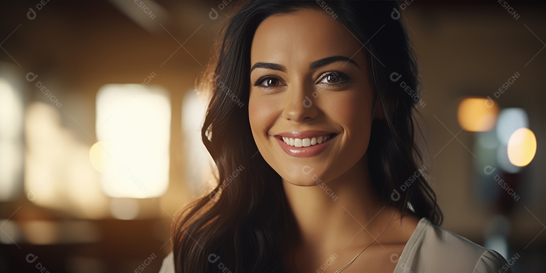 Linda jovem encantadora posando