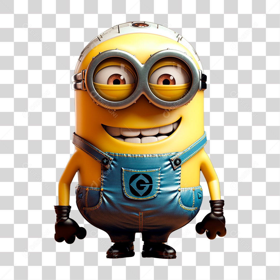 Minion Desenho Animado PNG Transparente