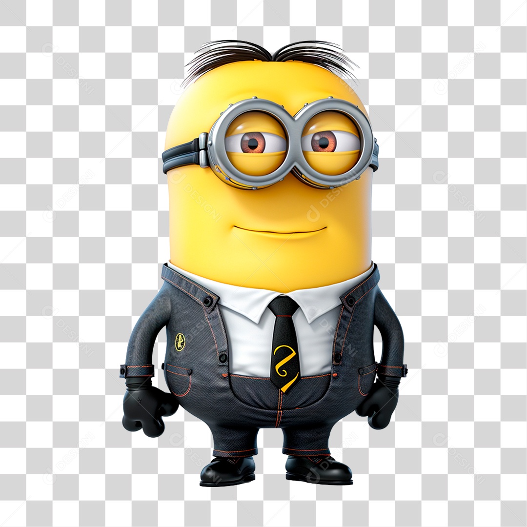 Minion Desenho Animado PNG Transparente