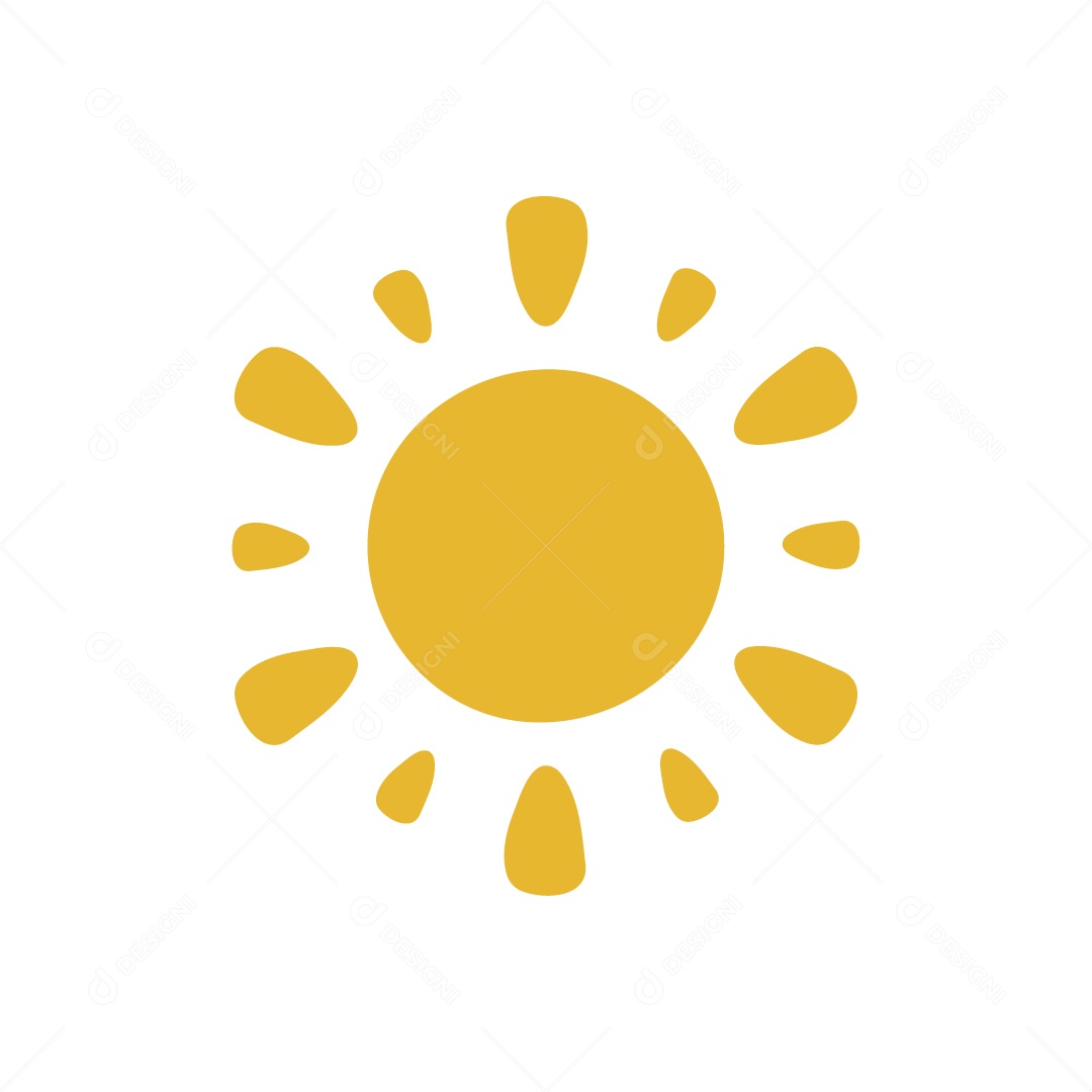 Ilustração do Sol Vetor EPS