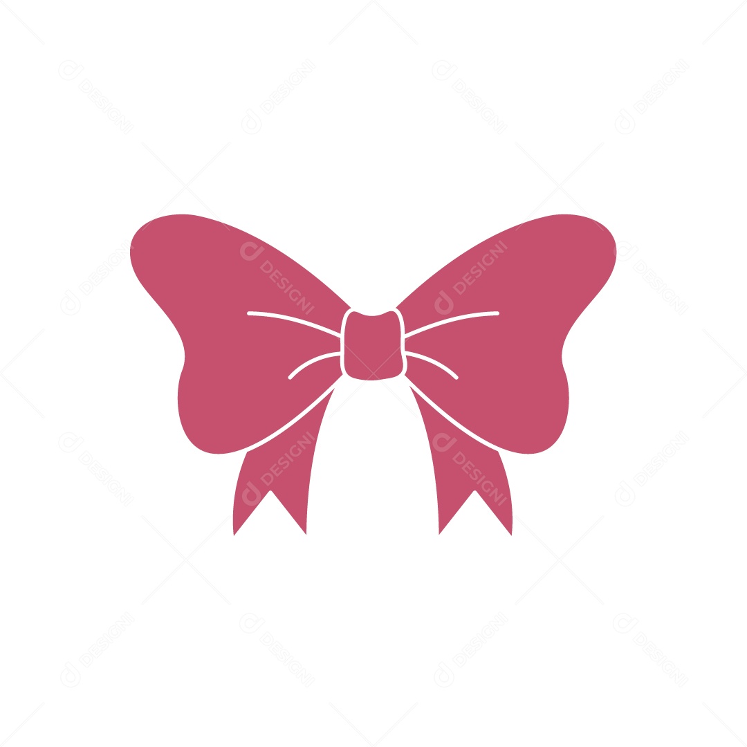 Laço Rosa Ilustração de Outubro Rosa Vetor EPS