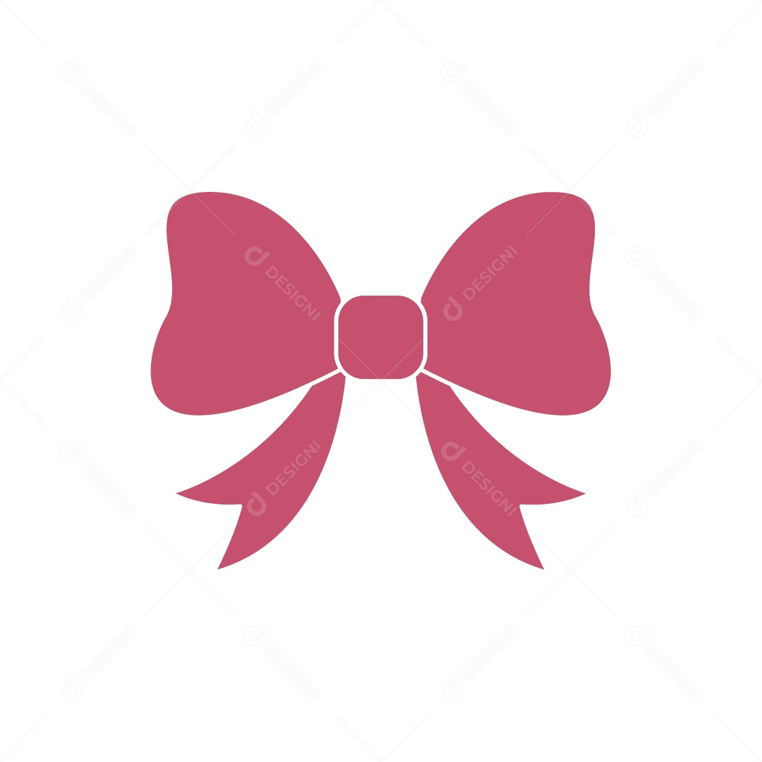 Laço Rosa Ilustração de Outubro Rosa Vetor EPS