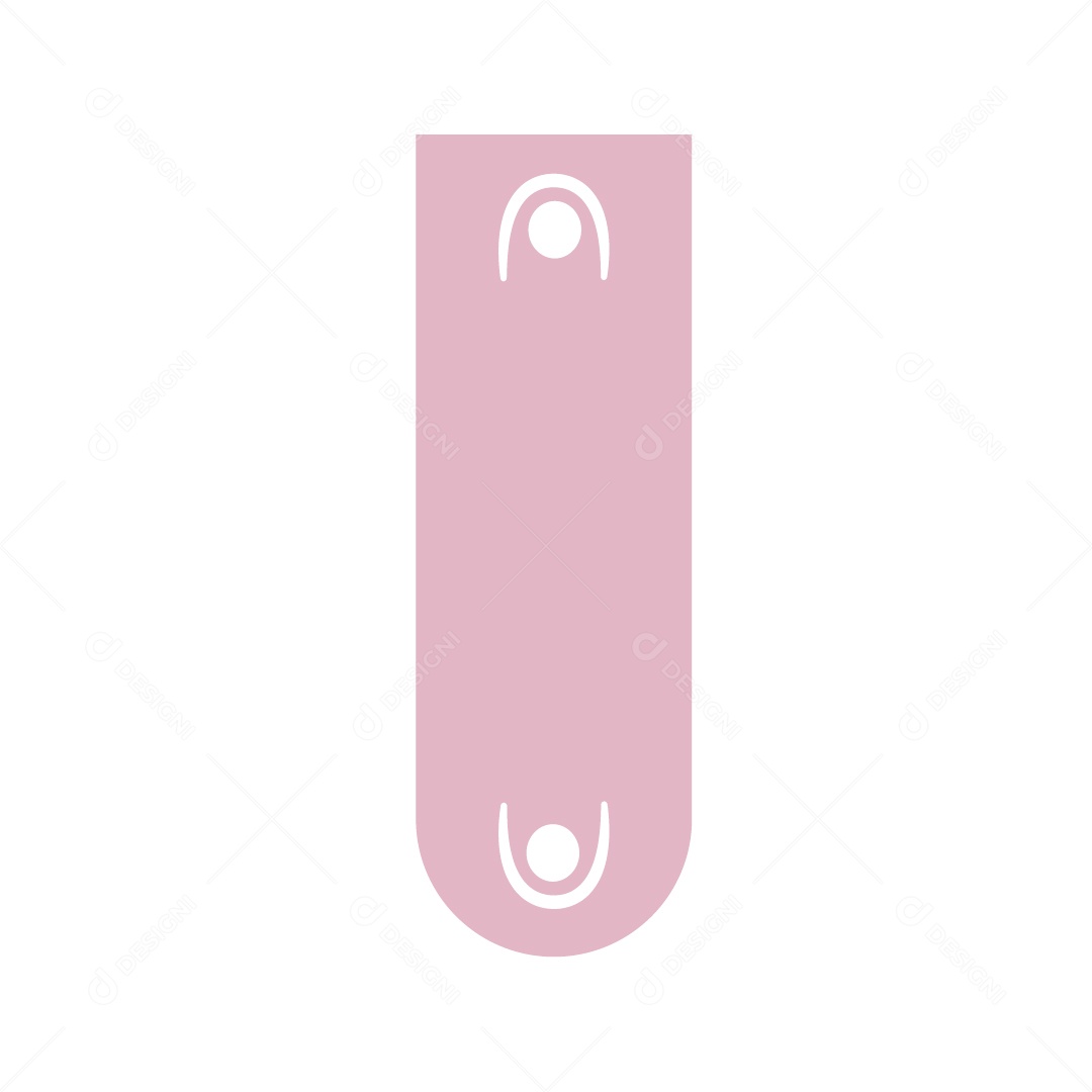 Cartão de Embalagem Rosa Vetor EPS