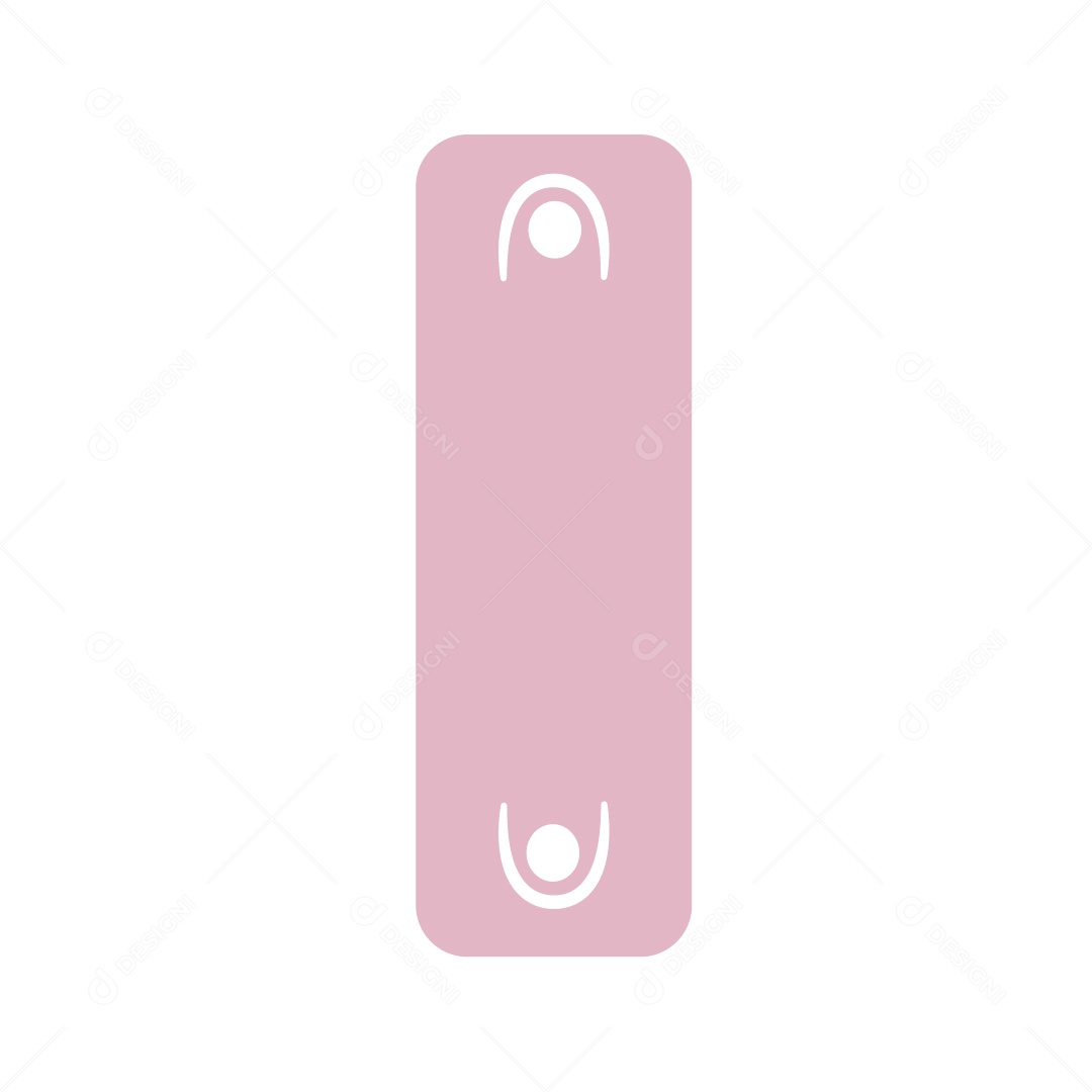 Cartão de Embalagem Rosa Vetor EPS