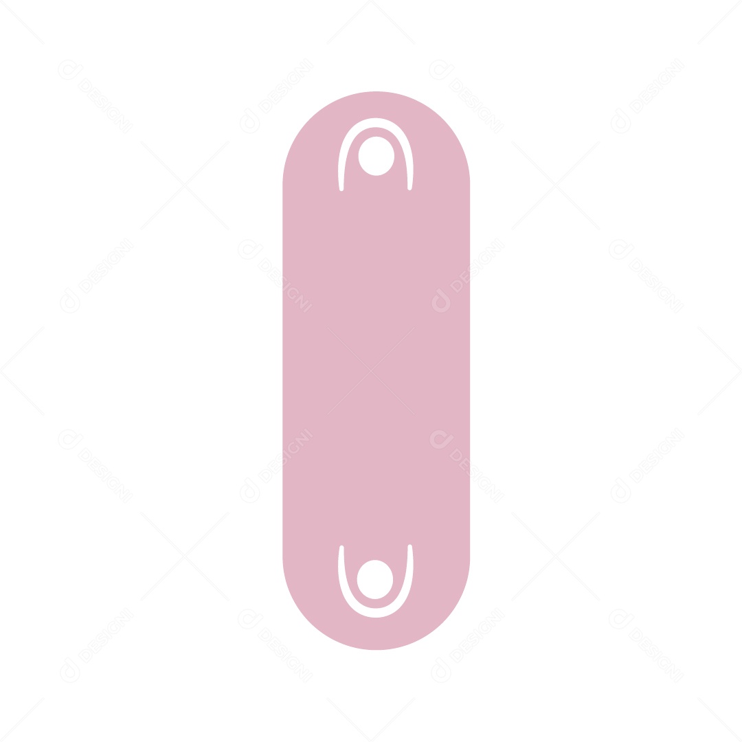 Cartão de Embalagem Rosa Vetor EPS