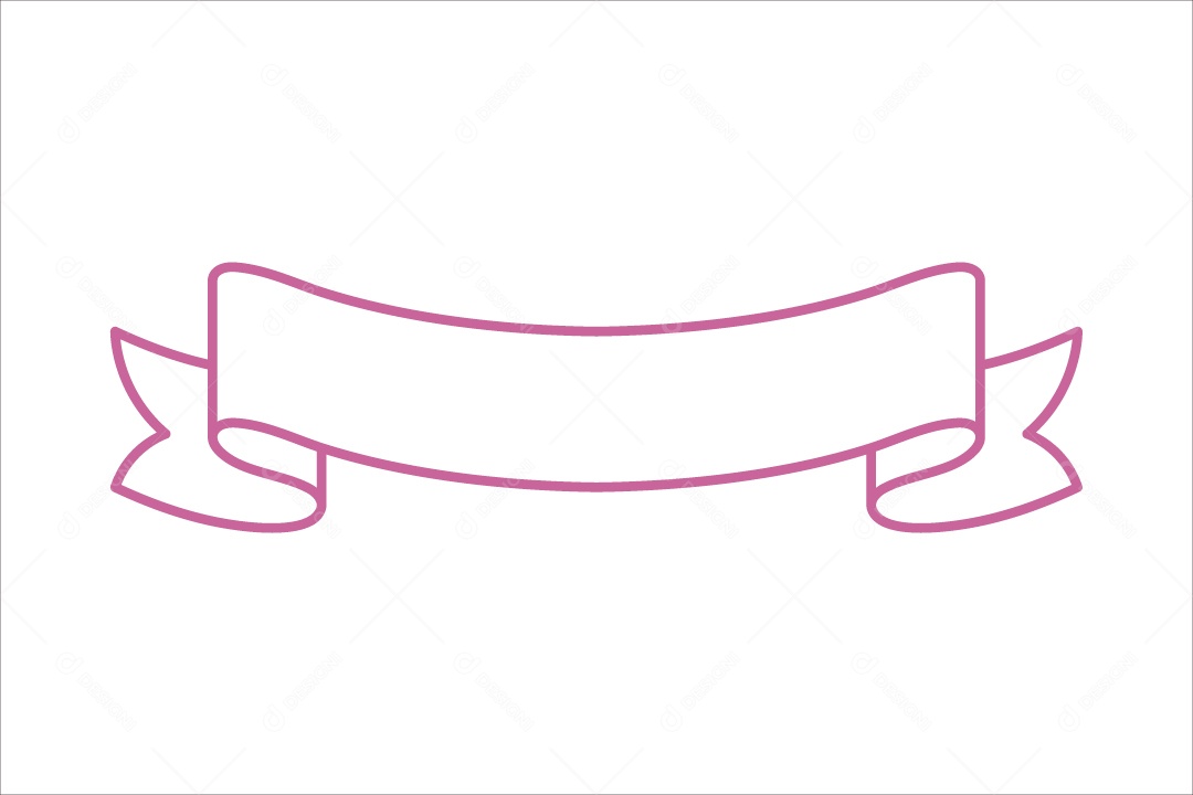 Faixa Outubro Rosa Ilustração Vetor EPS