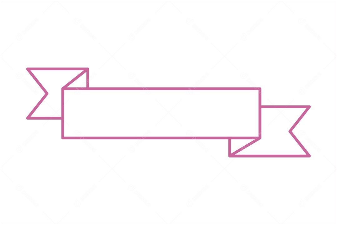 Faixa Outubro Rosa Ilustração Vetor EPS