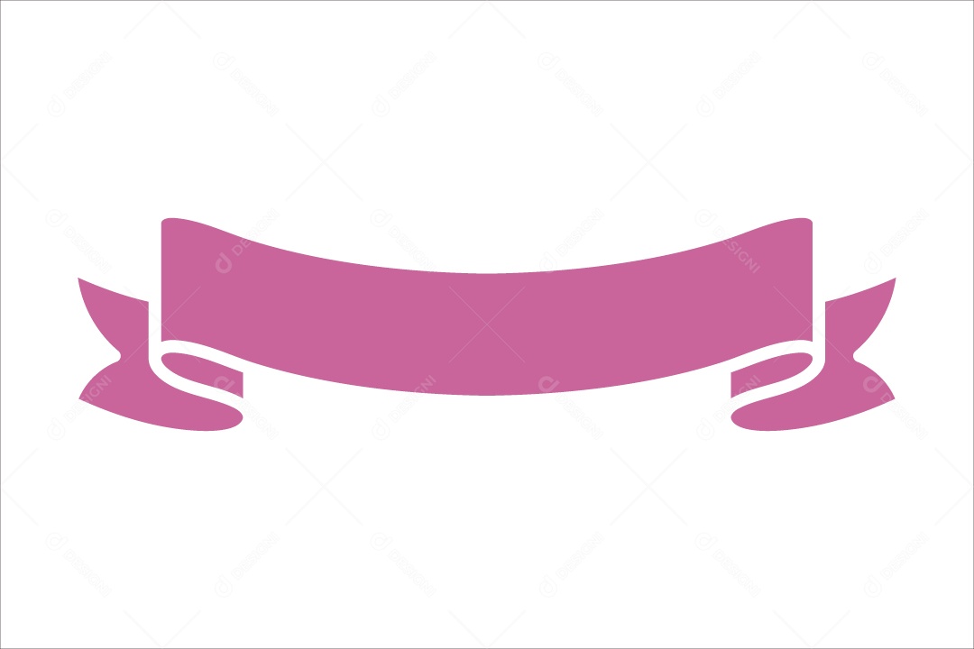 Faixa Outubro Rosa Ilustração Vetor EPS