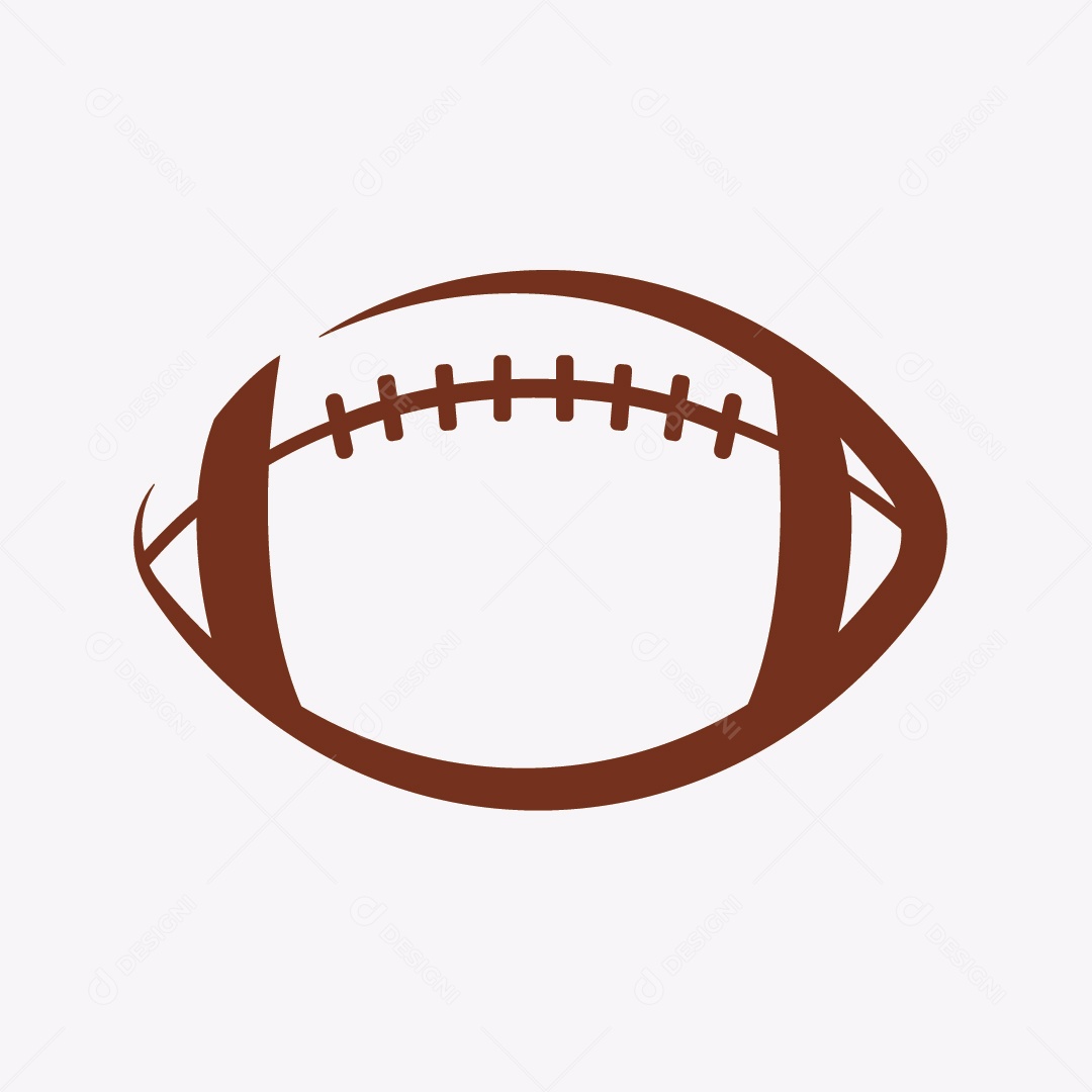 Futebol Americano Ilustração Vetor EPS