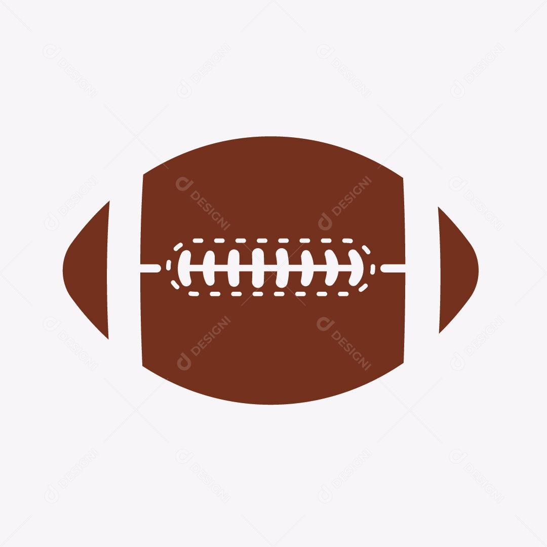 Futebol Americano Ilustração Vetor EPS
