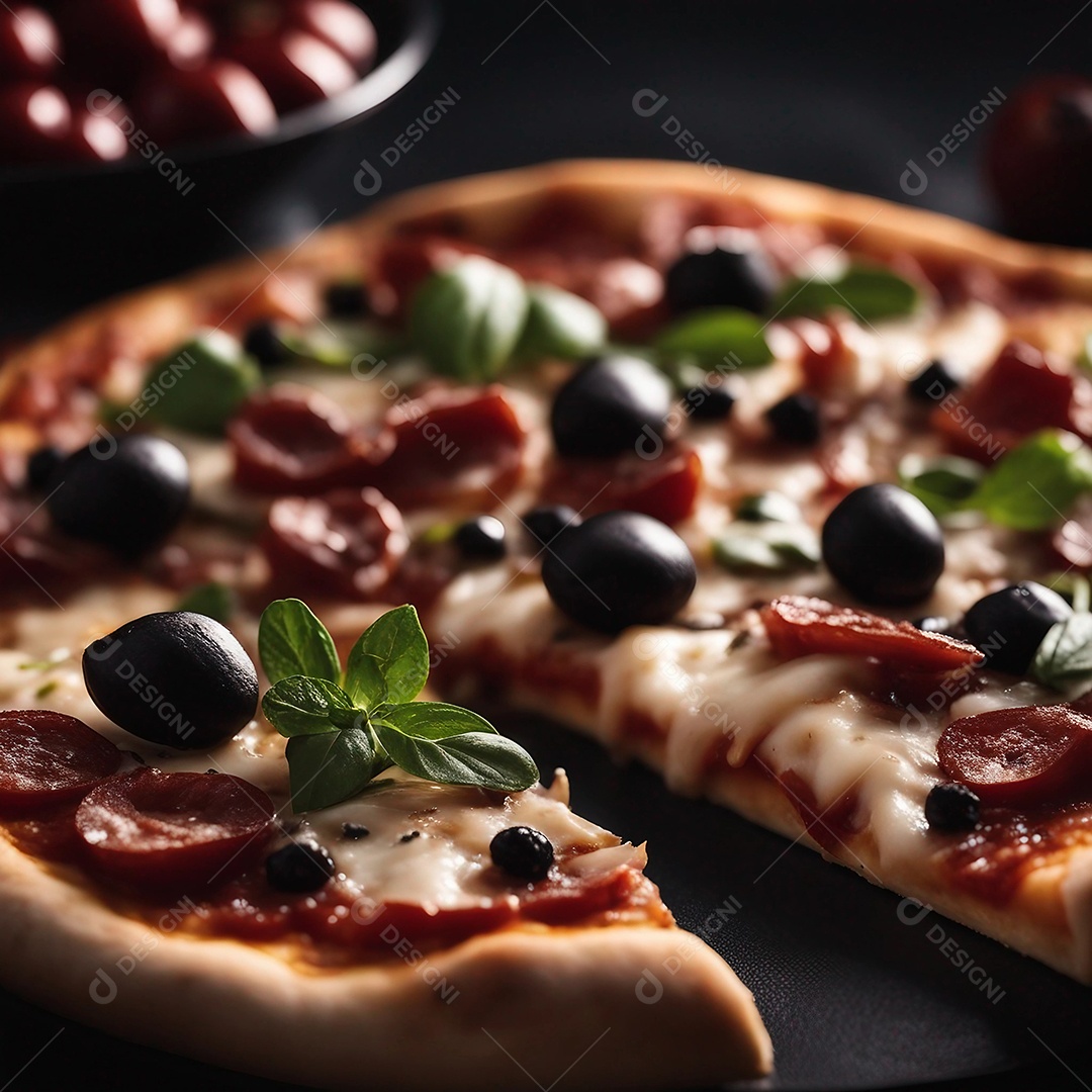 Deliciosa Pizza de calabresa