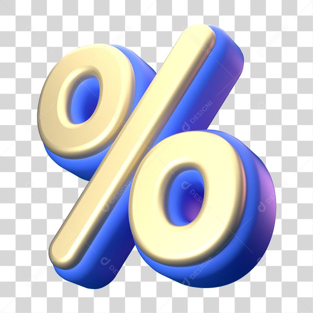 Elemento 3D Ícone de Negócios Financeiros PNG Transparente