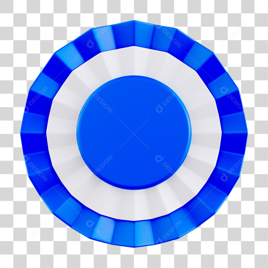 Elemento 3D Elemento Flor de Papel Bandeira do Brasil para Composição PNG Transparente