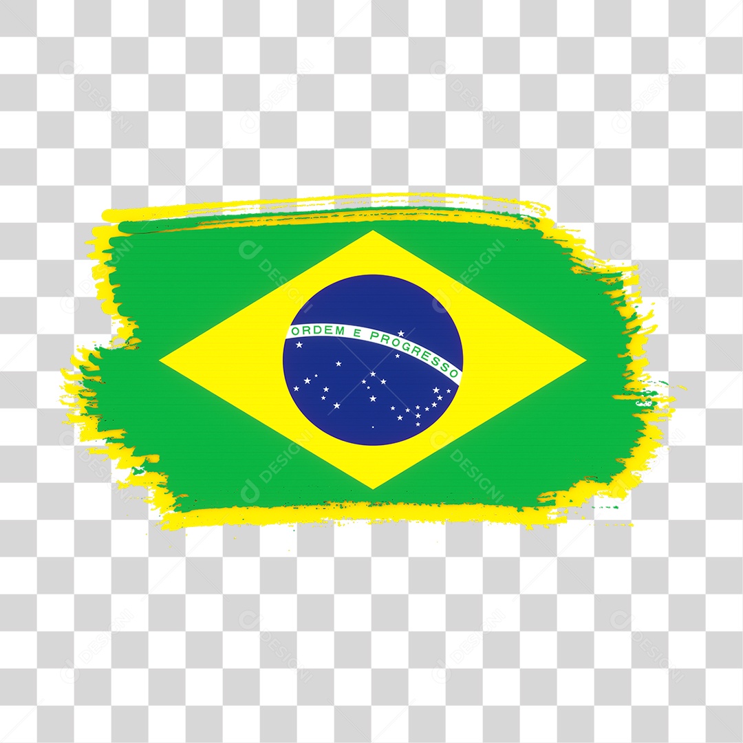 Elemento 3D 7 de Setembro para Composição PNG Transparente