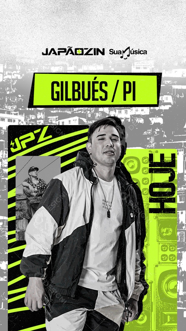 Story Hoje Flyer Social Media PSD Editável