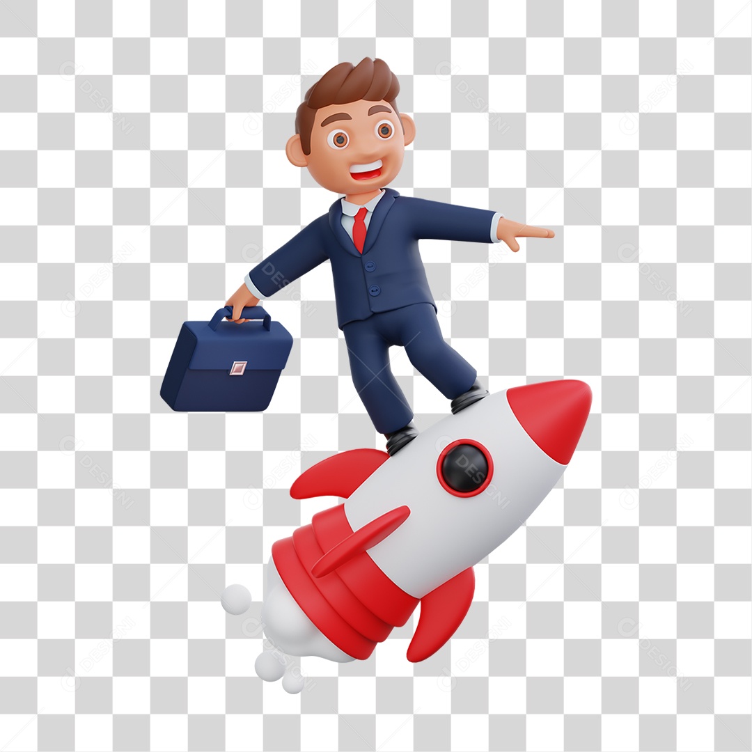 Homem de Negócios PNG Transparente