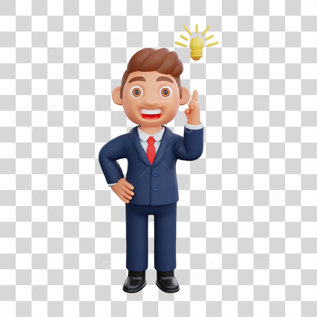 Homem de Negócios PNG Transparente