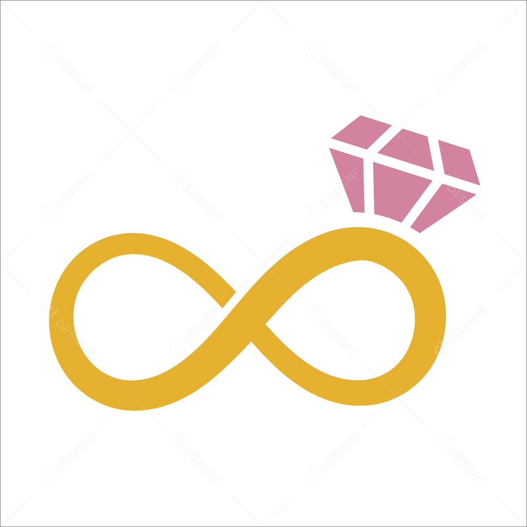 Aliança Infinita Ilustrações Vetor EPS