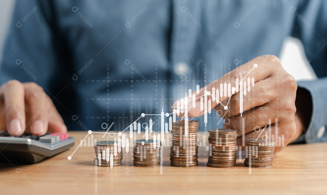 Homem jovem empresário em seu escritório