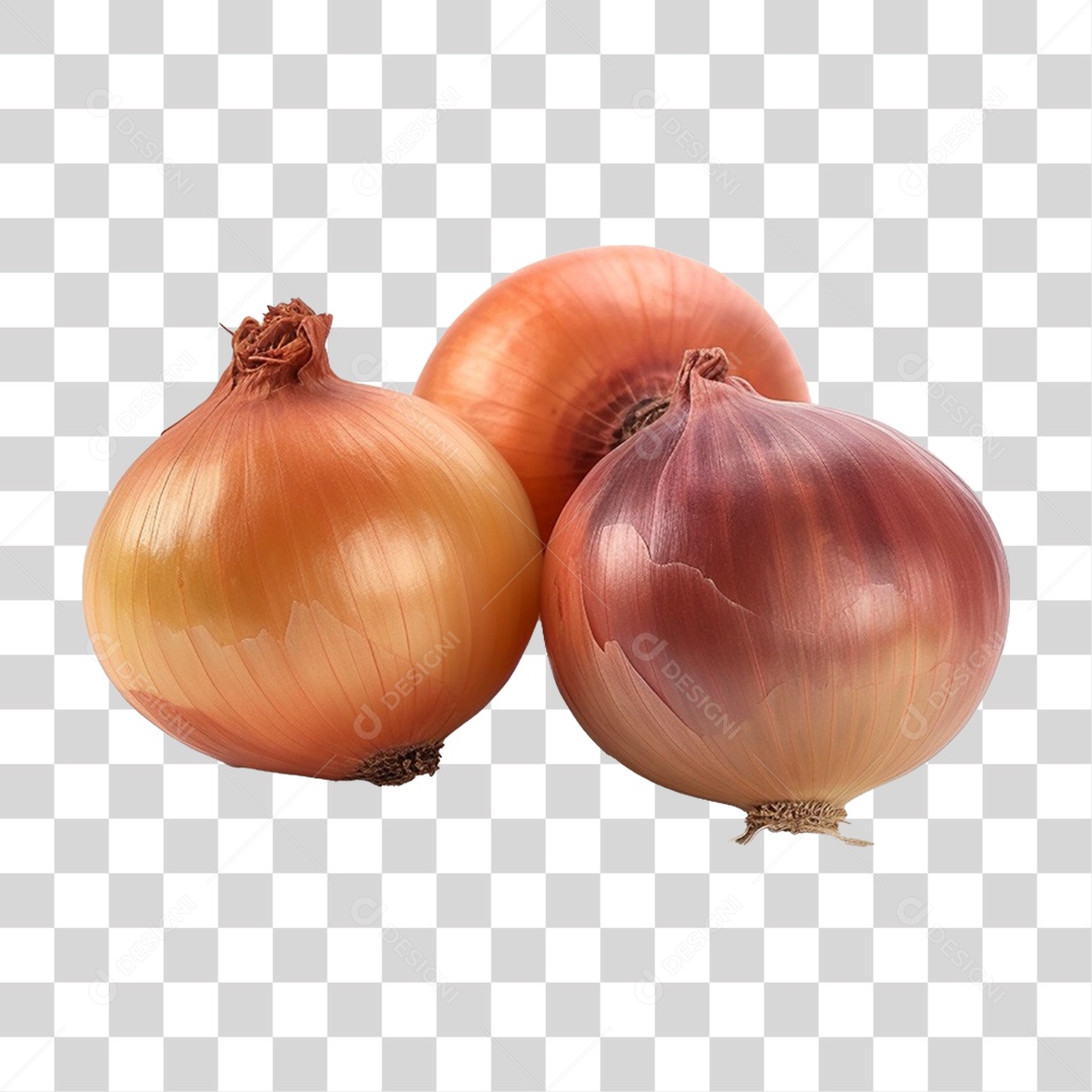 Cebolas em Fundo Transparente PNG