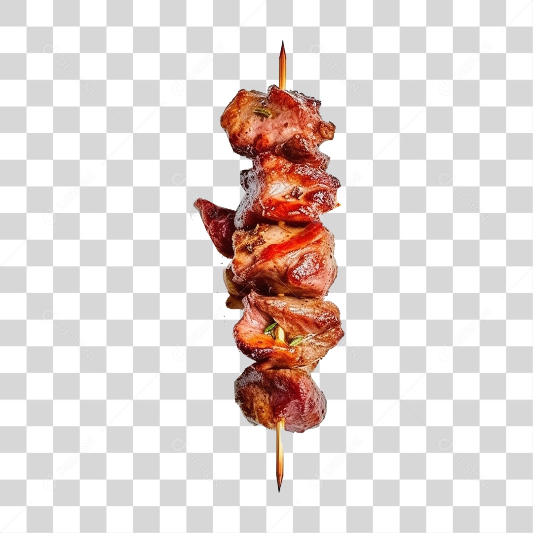 Espetinho de Churrasco PNG Transparente