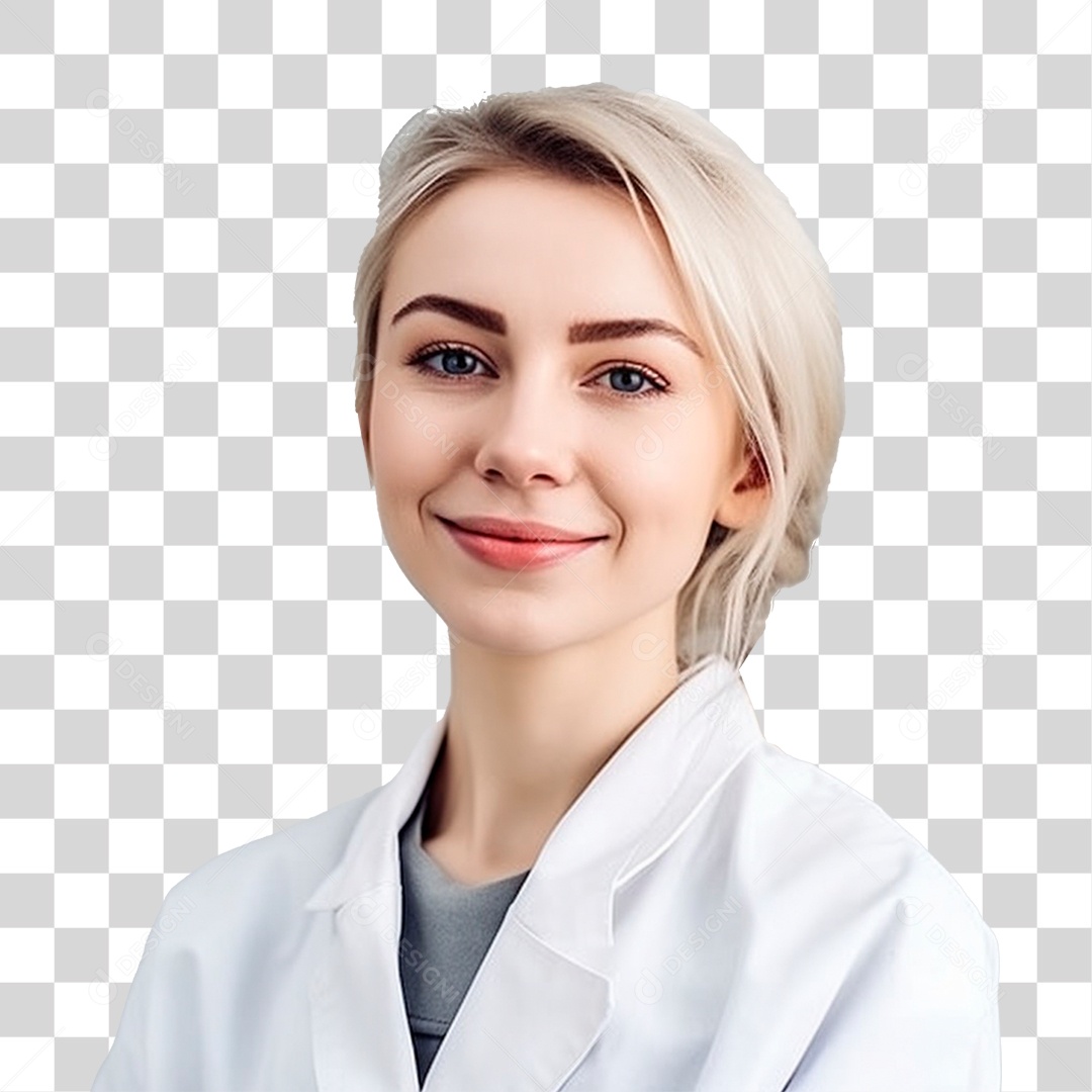 Jovem Dentista Feliz PNG Transparente