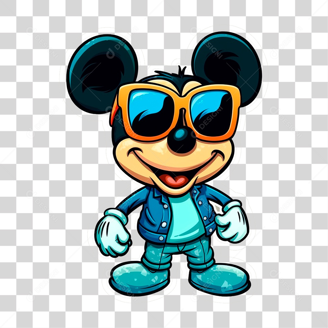 Mickey Mouse Boneco PNG Transparente
