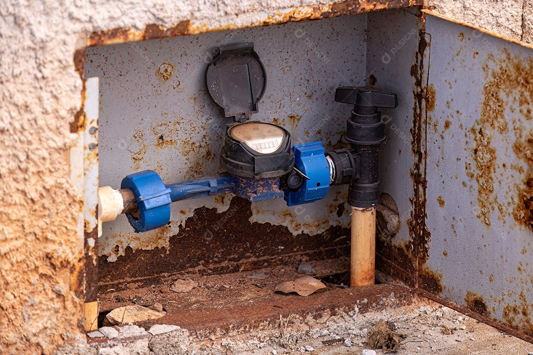 Dispositivo de registro de consumo de água residencial