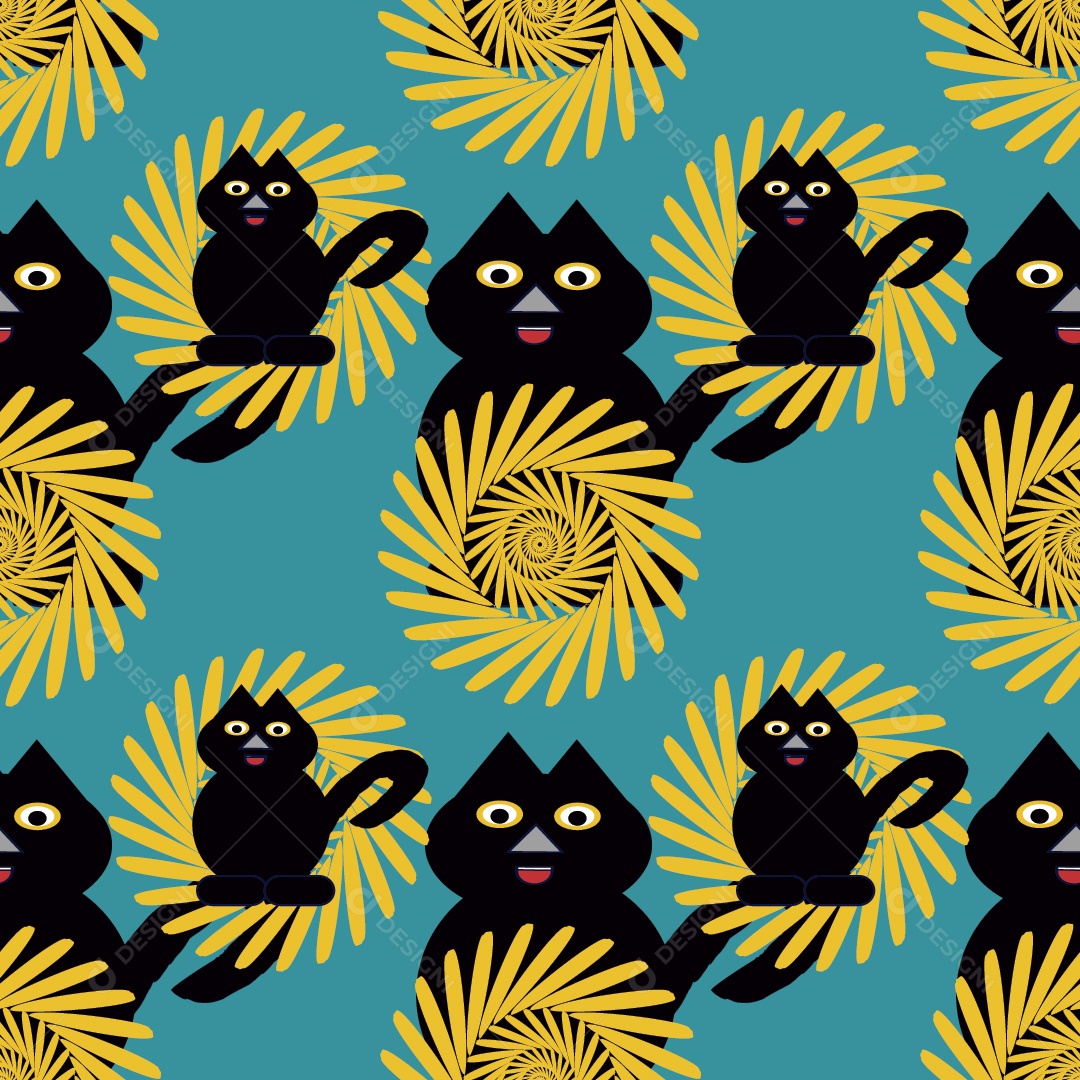 Padrão de Flores e Gastos Vetor EPS