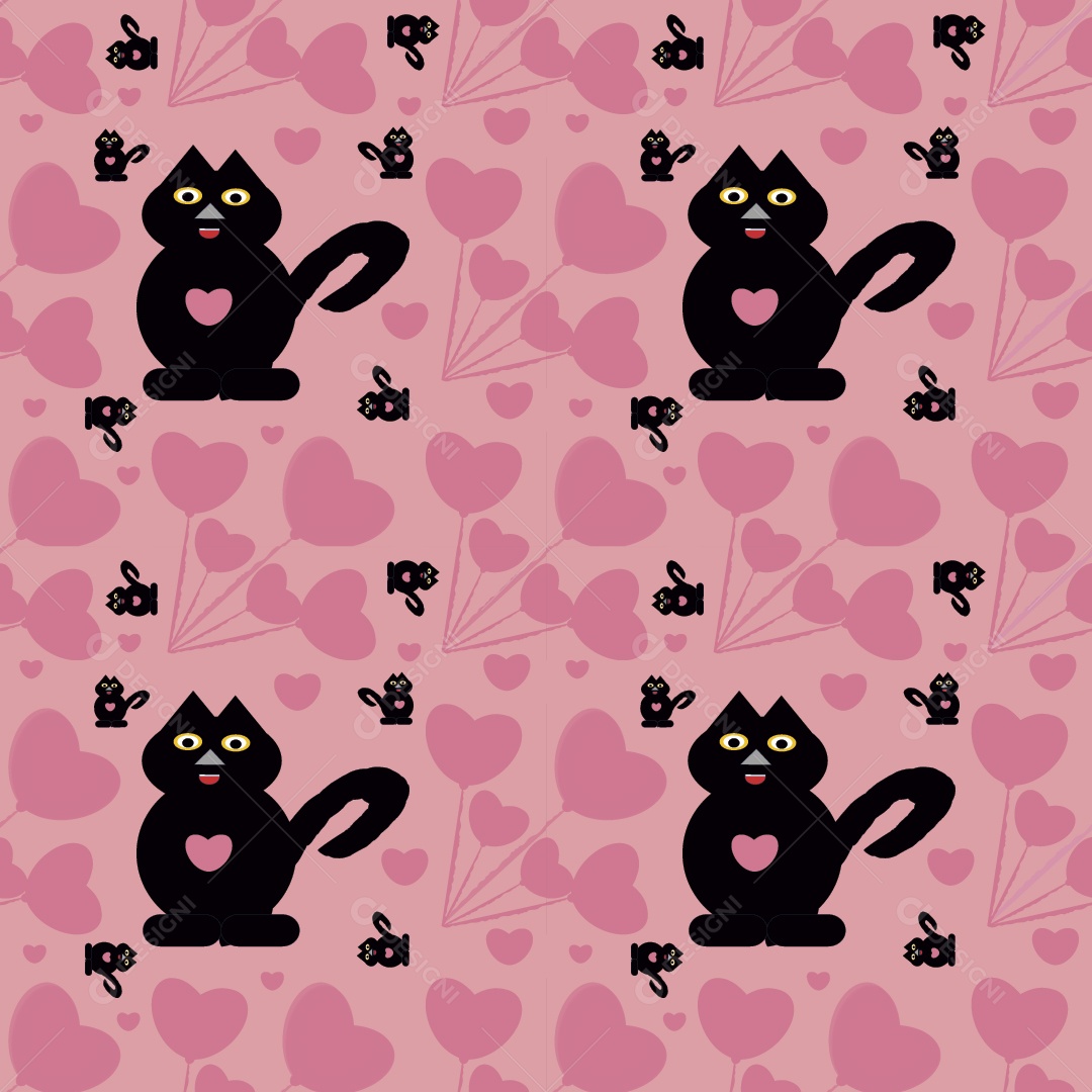 Gato Ilustração Vetor EPS