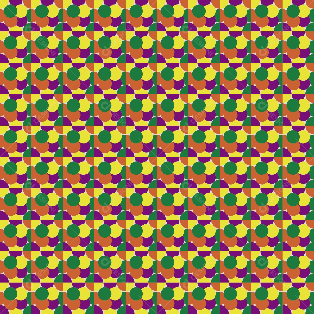 Padrão de Círculos Vetor EPS