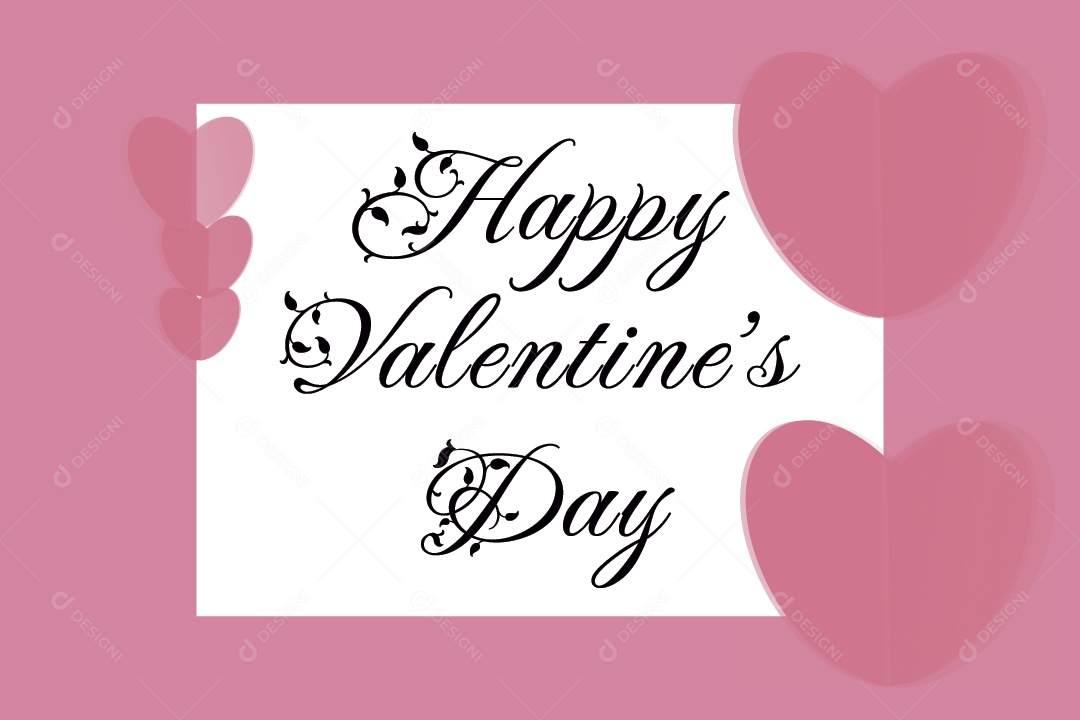 Feliz Dia dos Namorados Vetor EPS