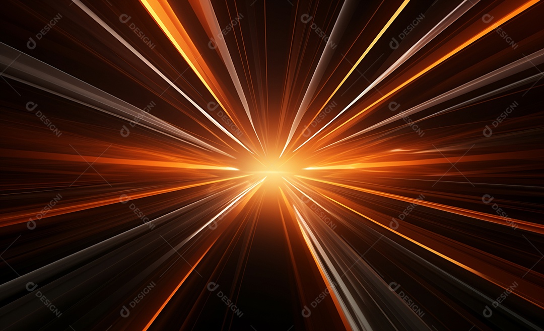 Background de raios coloridos