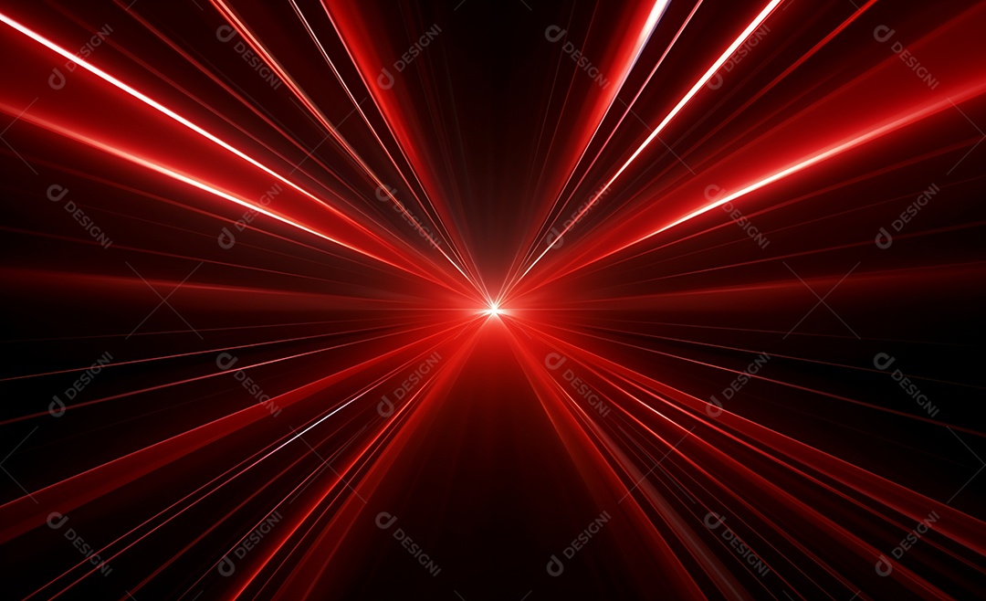 Background de raios coloridos