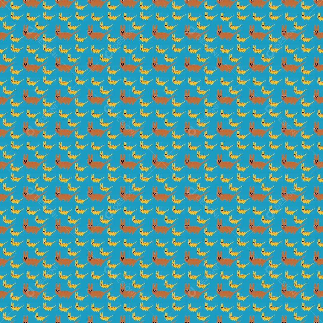 Padrão de Animais Vetor EPS