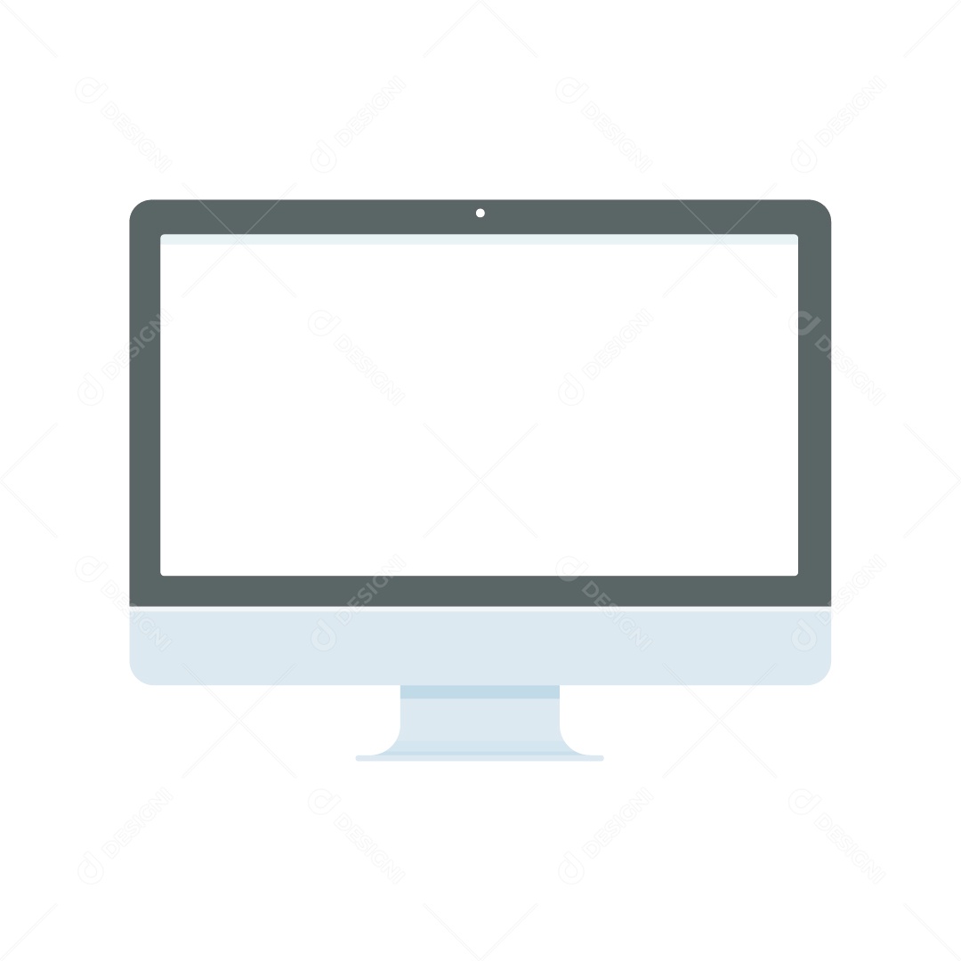 Ilustração de Computador Vetor EPS