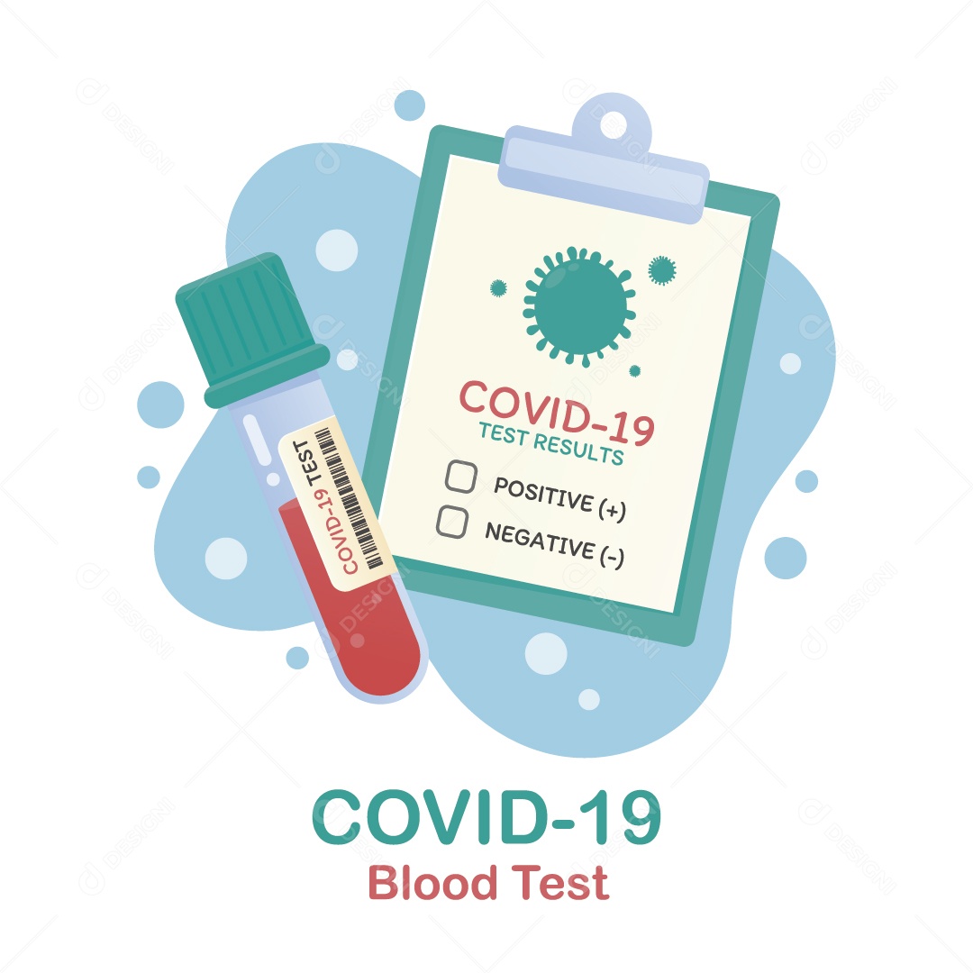 Ilustração de Ícones do Covid-19 Vetor EPS