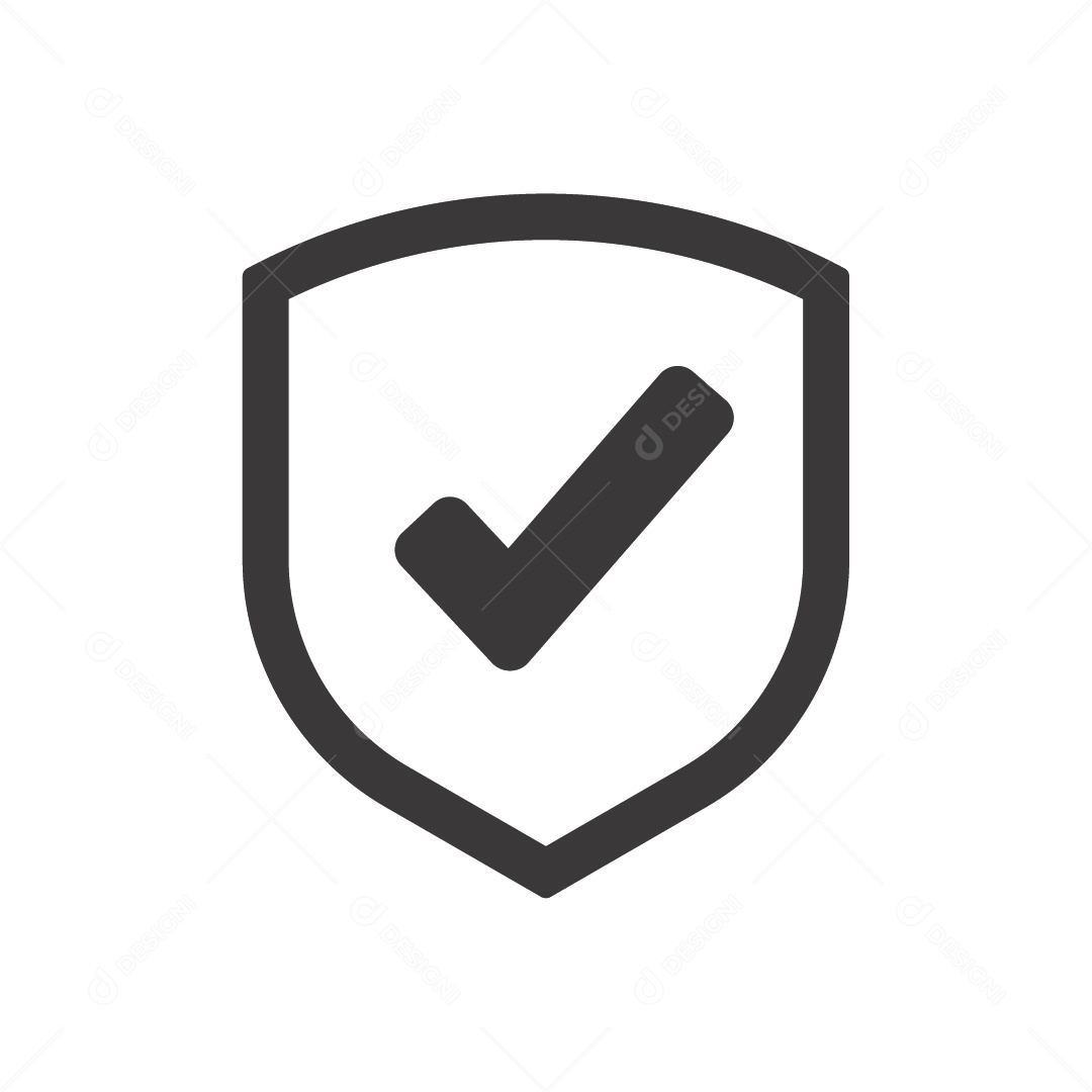 Ilustração de Ícone de Proteção Contra Covid-19 Vetor EPS