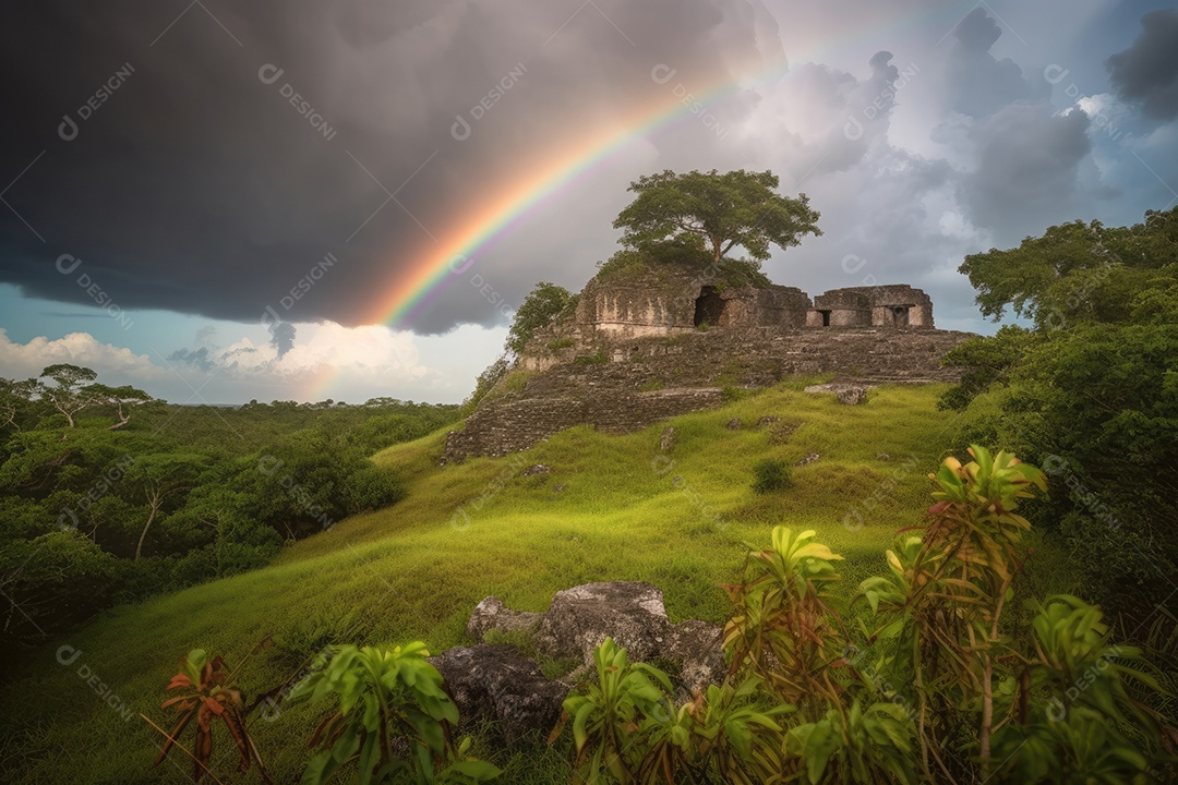 Um majestoso elefante africano emerge do deserto empoeirado