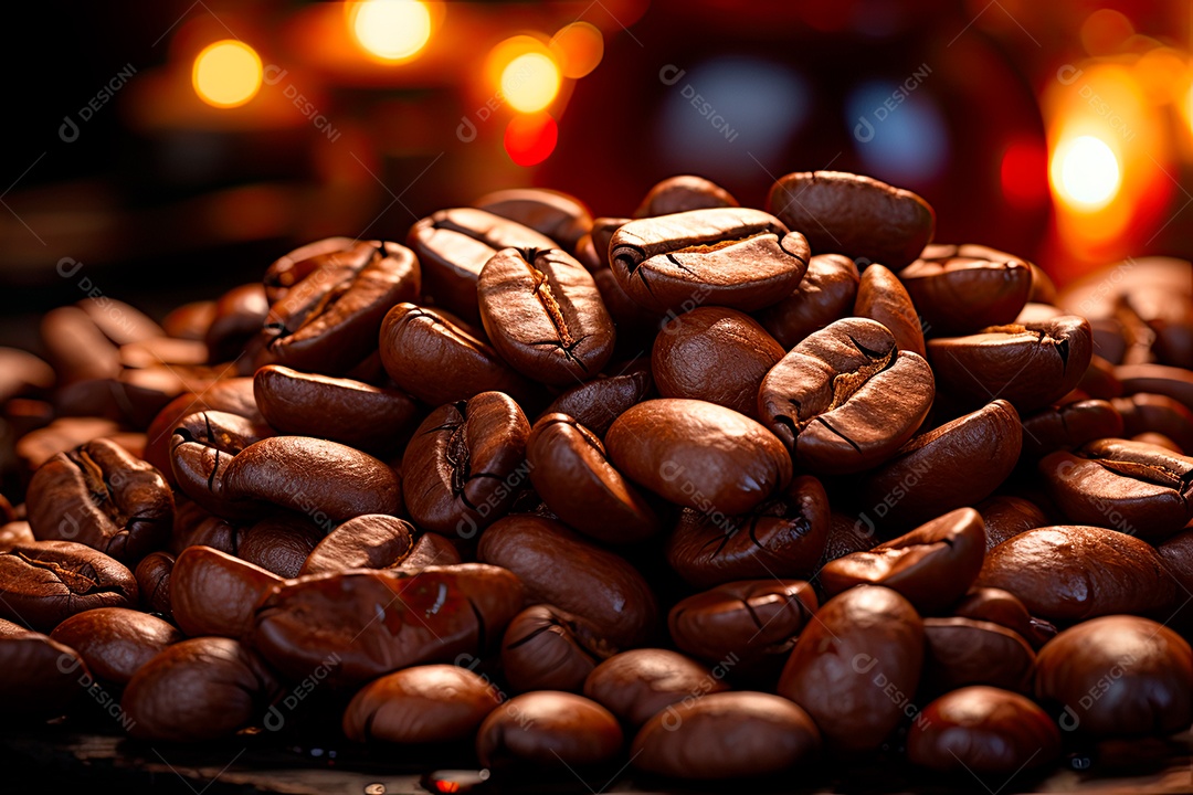 Grãos de café, dia internacional do café