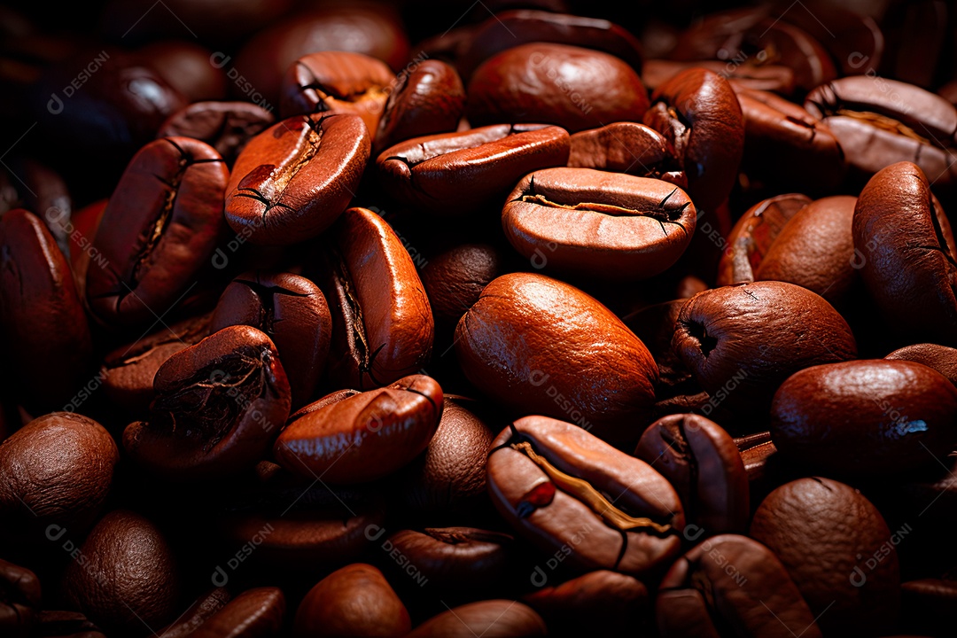 Grãos de café, dia internacional do café