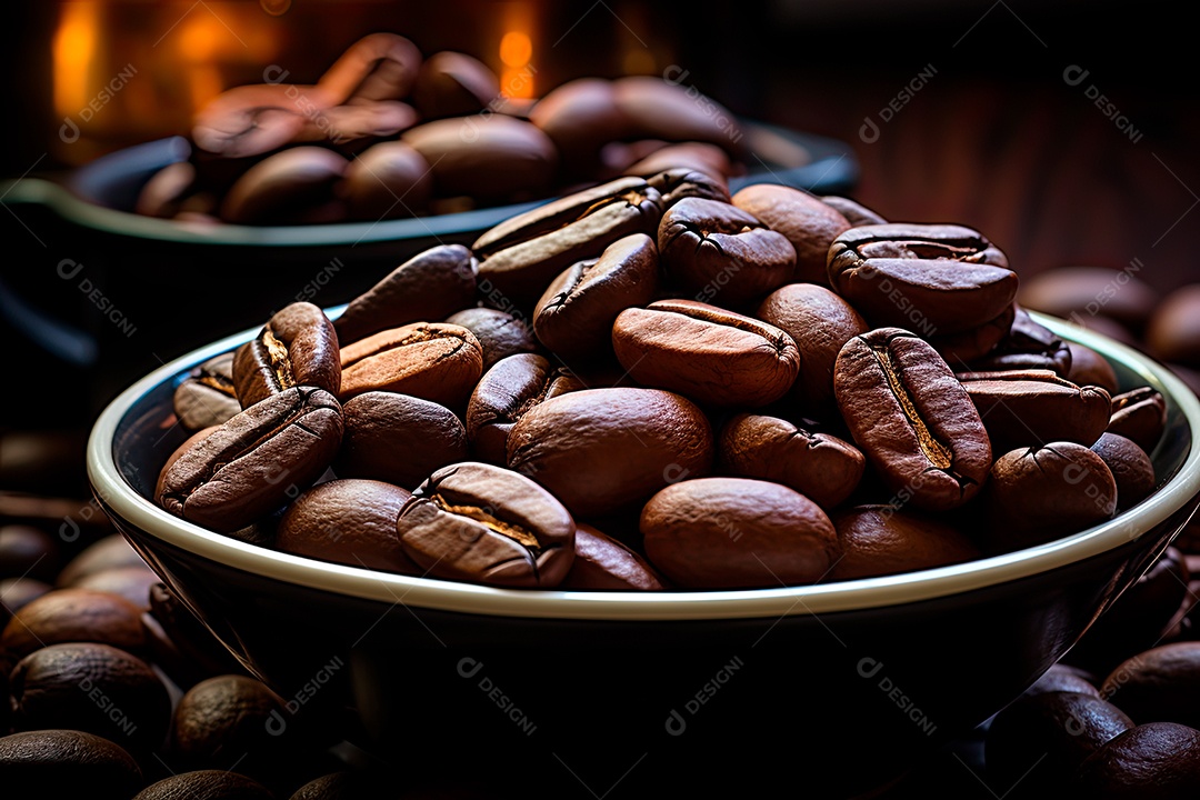 Grãos de café, dia internacional do café