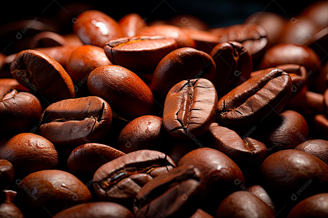 Grãos de café, dia internacional do café