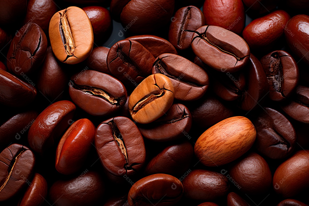 Grãos de café, dia internacional do café