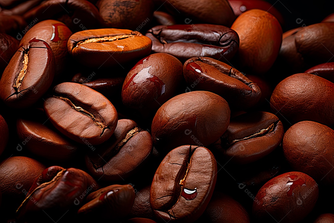 Grãos de café, dia internacional do café