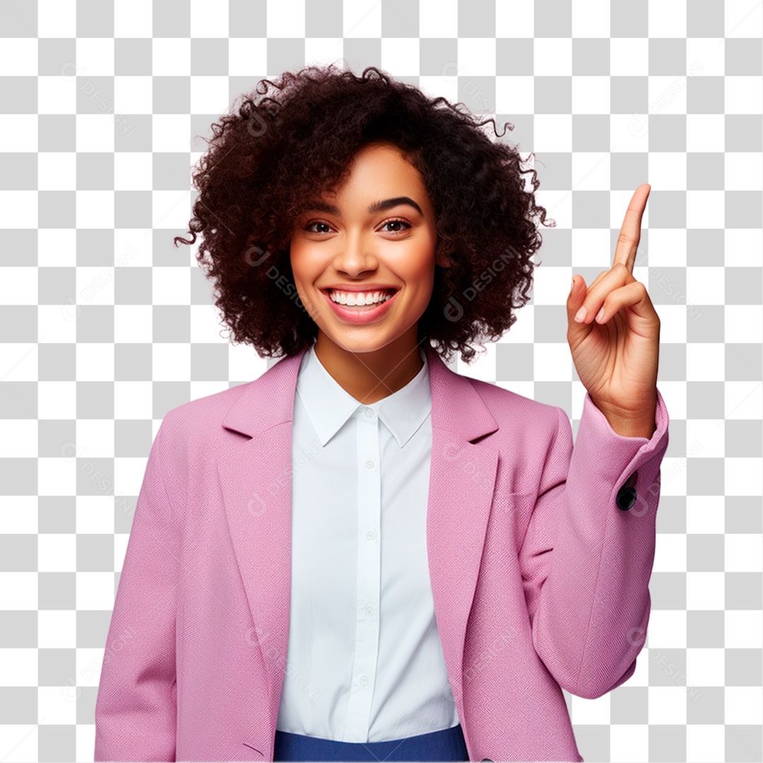 Mulher Sorrindo Feliz PNG Transparente